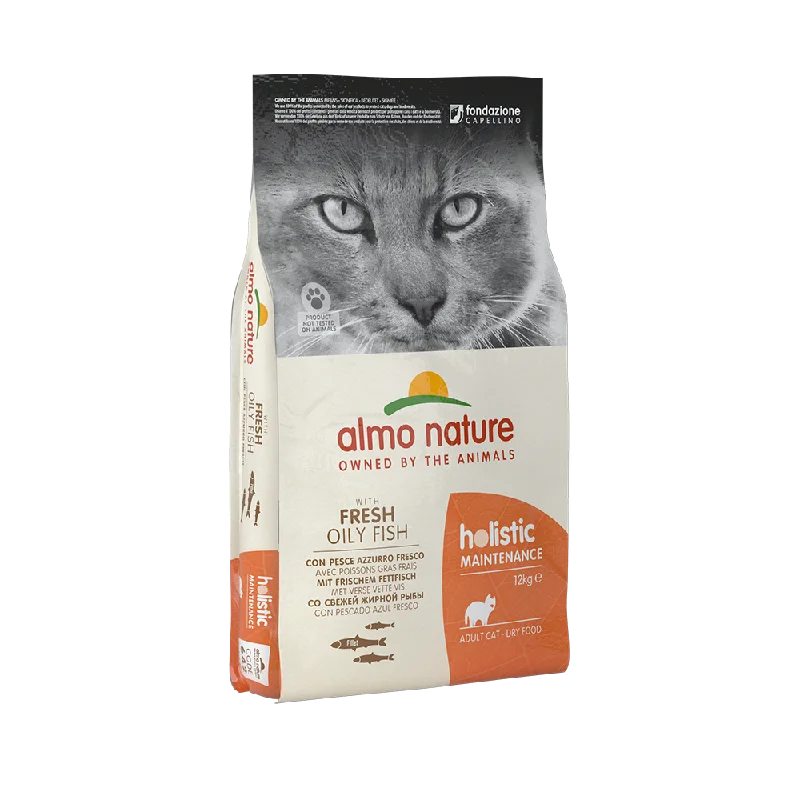 Almo Nature Cat Holistic Maintenance With Fresh Oily Fish 12kg