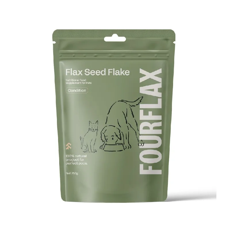 Fourflax Cats & Dogs Flax Seed Flake Supplement 250g