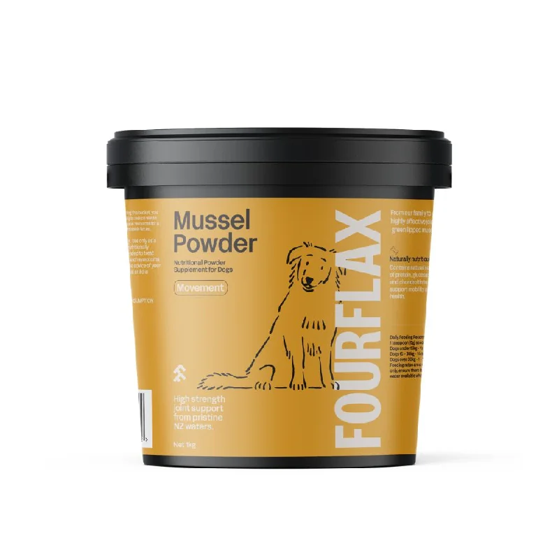 Fourflax Cats & Dogs Mussel Powder Supplement 1kg