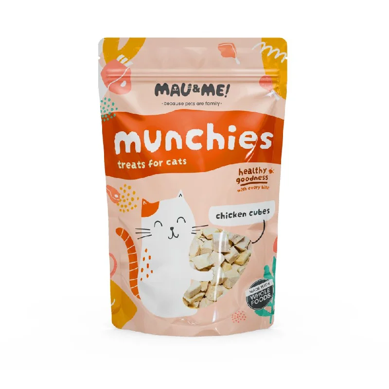 Mau&Me! Cat Treats Munchies Chicken Cubes 40g