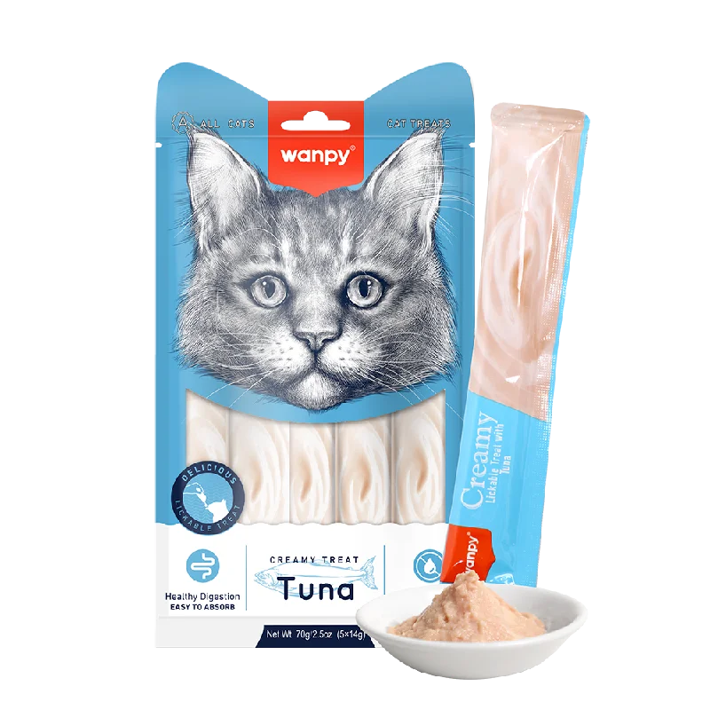 Wanpy Cat Treat Creamy Tuna 70g