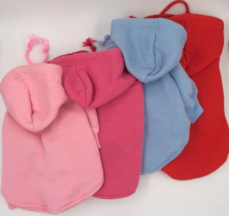 Plain & Basic Candy-Coloured Hoodie